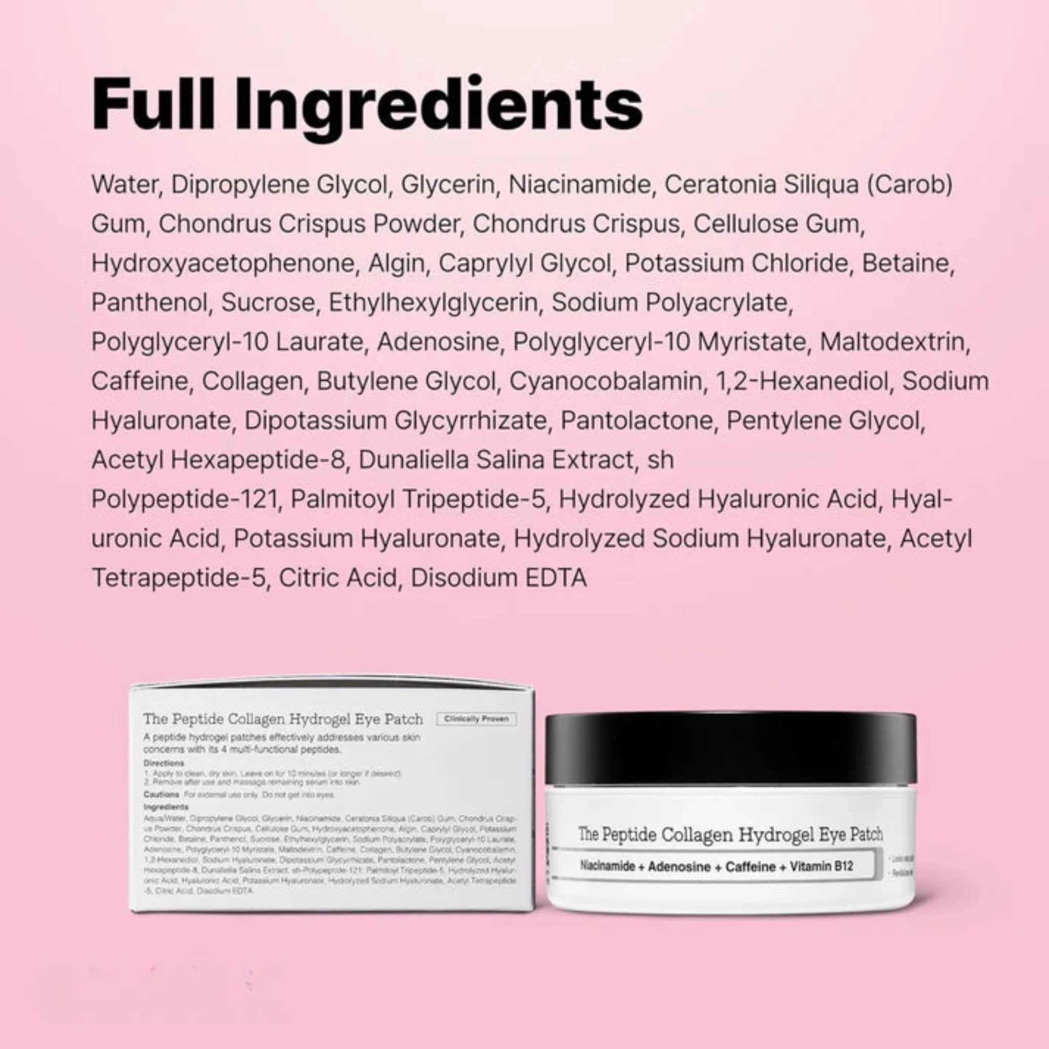 Hydrogel Collagen Eye Patches