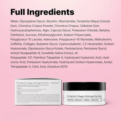 Hydrogel Collagen Eye Patches