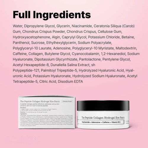 Hydrogel Collagen Eye Patches